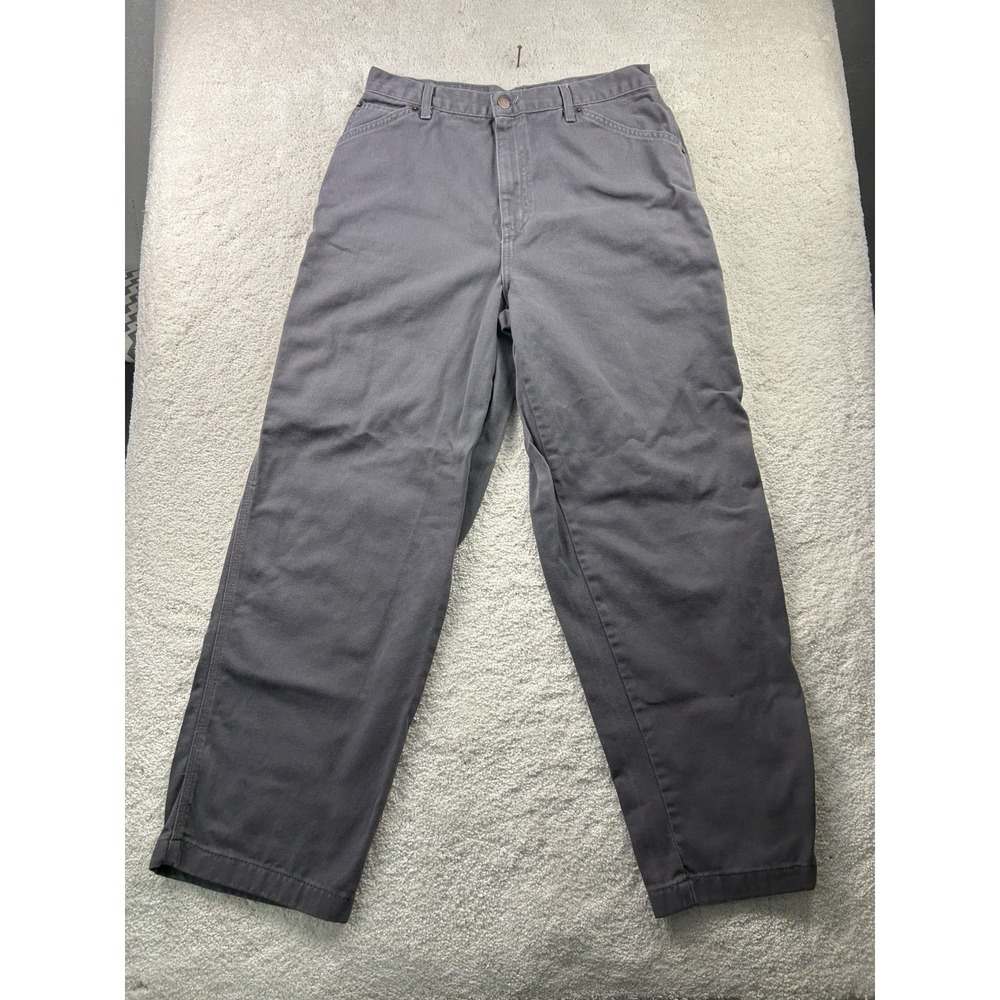 1980 s Womens Vintage Gitano Gray Carpenter Jeans Size 16 Baggy Skater Boho